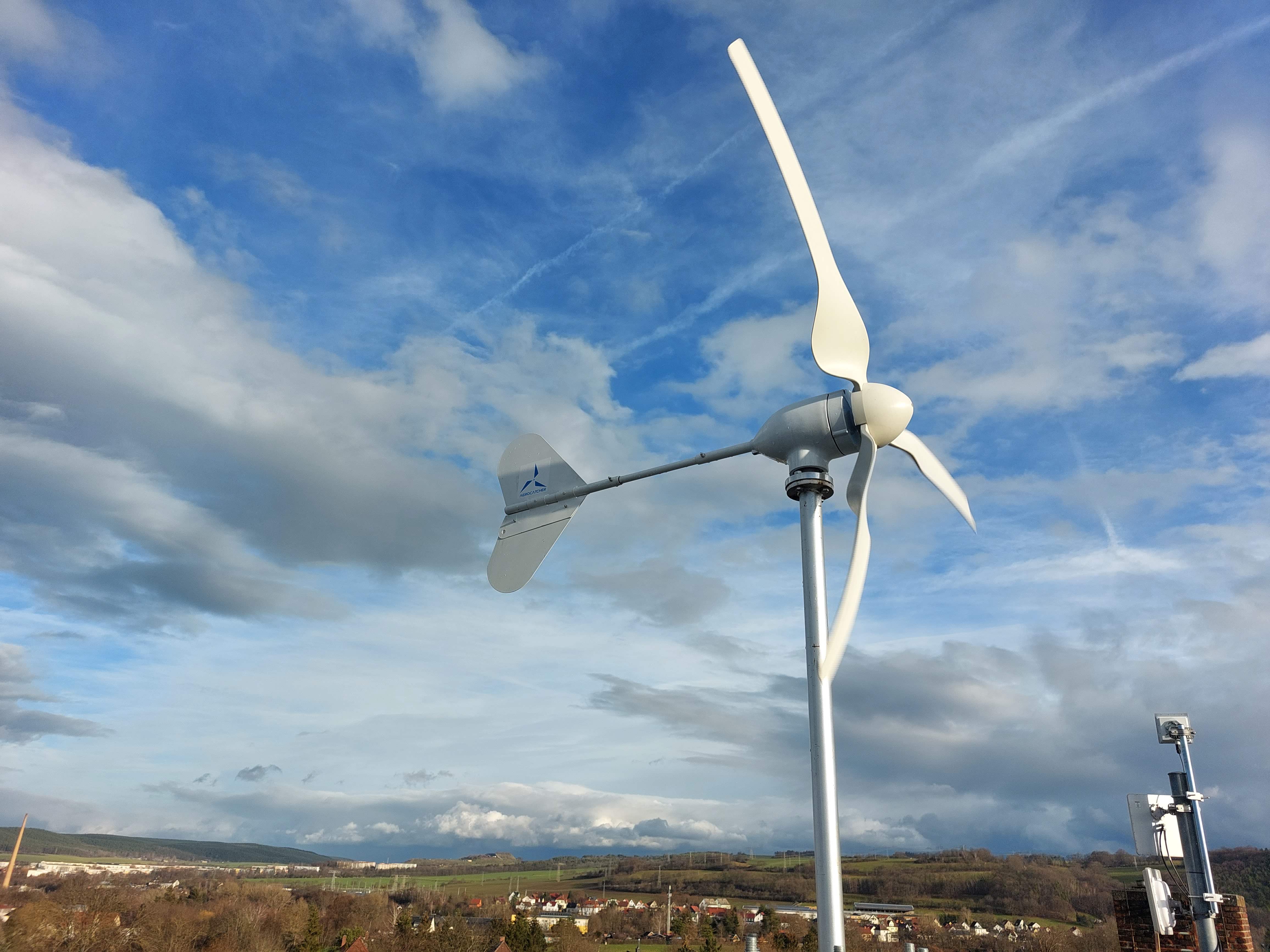 Aerocatcher Windkraftanlage 800 Watt